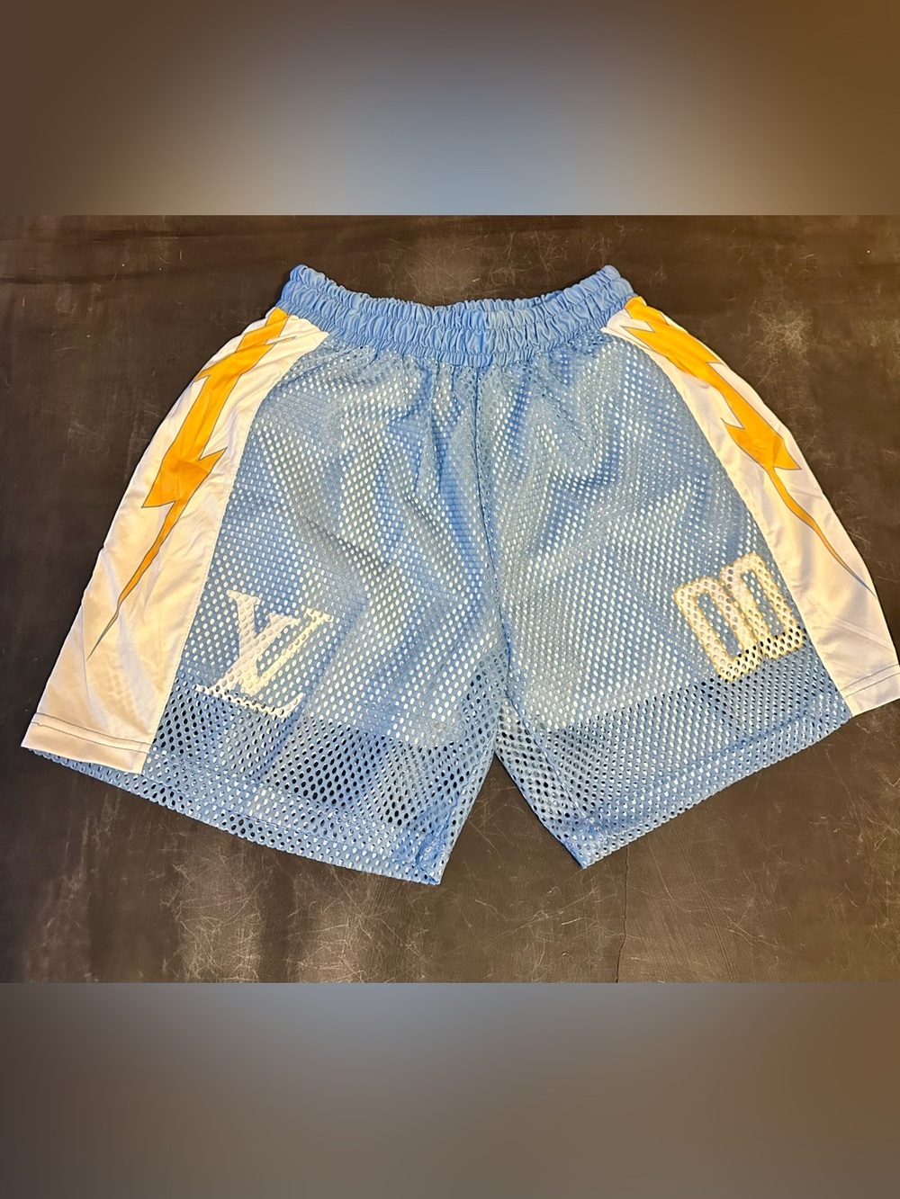 LV Light Blue Mesh Sports Set - Picture 3 of 6